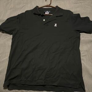Phyco bunny black polo shirt